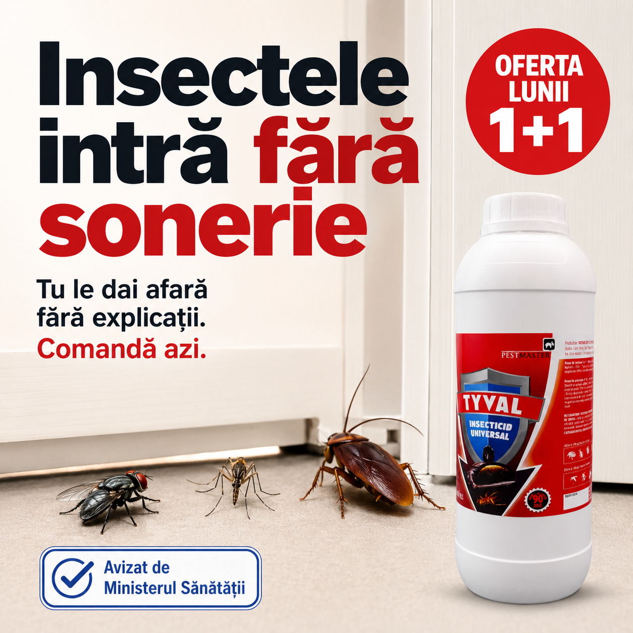 Soluție Concentrată Anti-Insecte – Pachet 10L (1+1 gratis)